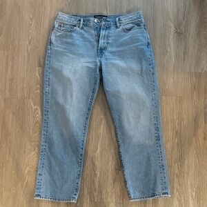 Abercrombie & Fitch Classic Blue Loose Straight Jeans